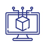 monitor with diagram